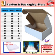 【Kotak】【Packaging Box】 Pizza Box Mail Box Die Cut Kotak Carton Box Gift Box Parcel Box Hidden Hantar