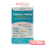CEO Factory Omega 3 Triple EPA 540 DHA 360 60 Capsules ซีอีโอ แฟคตอรี่ ผลิตภัณฑ์เสริมอาหารโอเมก้า 3 