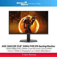 AOC 24G11ZE IPS FHD Gaming Monitor - 240Hz
