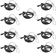 Retevis Walkie Talkie Earpiece with Mic, 2 Pin Acoustic Tube Headset, Security Business Restaurant E