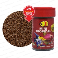 JB Mini Tropical Fish Food With Spirulina For Rapid Growth Colour Enhancer 45g Small Makanan Ikan Hi