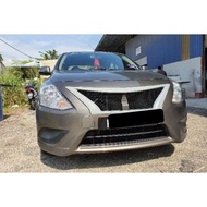 Nissan Almera 3rd Generation 2016 Front Grill Body Kit ABS Ready Stock