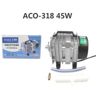 220V External High Power AC E-magnetic Air Pump Fish Pond Oxygen Pump Compressor for pond Air Aerato