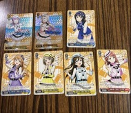 Love Live! 學園偶像祭 虹咲學園學園偶像同好會 2022感謝祭WS卡日版