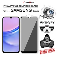 SAMSUNG A06 A05 A05S Full Privacy Tempered Glass Anti Spy Screen Protector