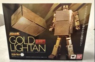 全新100% 未開 Bandai 超合金魂 GX-32G24 黃金俠 黃金戰士 24K鍍金 Gold Lightah 24K
