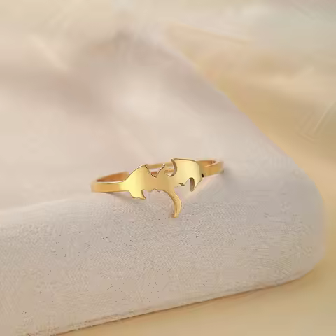 Chandler Stainless Steel Dragon Ring Animal Ring Party Jewelry Accessories Gift for Men and Women