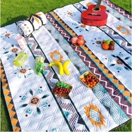 3X4m Extra Thick Outdoor Moisture-Proof Mat Mountain Camping Picnic Mat Camping Mat Beach Waterproof