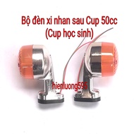 Bộ đèn xi nhan Trước Sau xe Cub 50cc đời mới (Cub học sinh)
