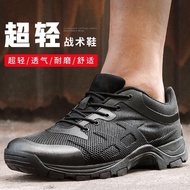Summer Combat Training Shoes Men Low-Top Ultra-Light Tactical Boots cqb Desert Marine Combat Trainin