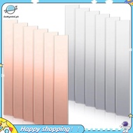 【ouwym9al】12 Pcs Pure Copper Zinc Anode Sheet 99.9% High Purity Copper Zinc Electrode Strips 0.04 In