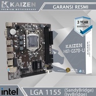 KAIZEN H61 LGA 1155 DDR3 H61 MOTHERBOARD MOBO H61 ORIGINAL AND TRUSTED