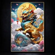 Acrylic Photo Frame For Home Decoration Enhance Feng Shui Pixiu Picture