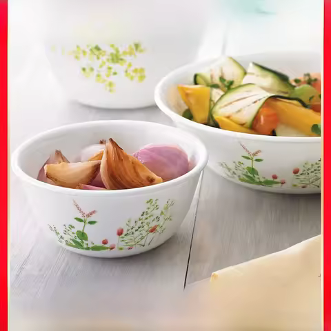 Corelle Provence Heat Resistant Glass Dinnerware Set Home Use Rice Bowl Soup Bowl Noodles Bowl Dishw