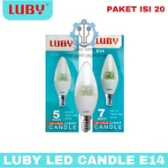 LILIN LUBY LED CANDLE FITTING E14 5 7 WATT LUBY DECORATIVE CANDLE LAMP E14 FITTING BUNDLING PACKAGE 