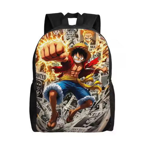 Back to school season Classic Power Rucksack Luffy College Student Backpack