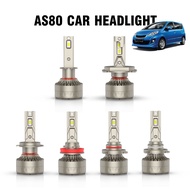 [PERODUA] Alza 2PCS Car LED Headlight Foglight 120W H7 H8/H11 Hi/Lo Beam Replacement Lampu Depan Kereta