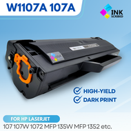 INKSCRIBED 107A W1107A Compatible Toner Cartridge for HP 1072 107W MFP 1352 135W 137NW Printers