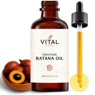 Batana Oil for Hair Growth – 100% Pure & Organic Botana Oil from Honduras – Strengthens, Thickens & 