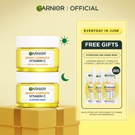 Garnier Bright Complete Day Cream (50ml) and Night Cream (50ml) - 3 Tones Fairer in 3 Days