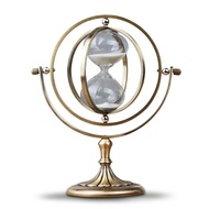Creative Retro Earth Globe Hourglass Decor
