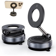 Zarose Vacuum Phone Holder for Car – 2026 Upgraded 96LBS Suction Cup Mount, 360° Foldable Strong Hol