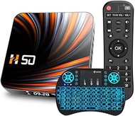 Smart TV Box Android 10.0 4GB RAM 64GB ROM RK3318 Quad Core Cortex-A53 CPU Support Cast Screen 2.4G/