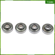 4 Pieces Wheelchair Front Caster Wheel Bearings Shieldeds Smoother Ride
