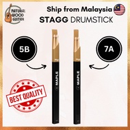 Maple Drumsticks 5B/7A (drumstick/stik drum)