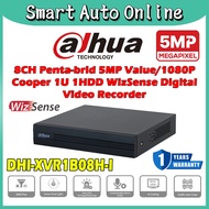Dahua 5.0MP XVR1B08H-I 8 Channel DVR 8CH Full HD 1080P 5MP VGA/HDMI Recorder CCTV P2P connect view p
