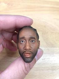 [J.K收藏館]NBA馬刺.暴龍總冠軍.MVP非EB.Enterbay 1/6 kawhi leonard(吐舌)頭雕!