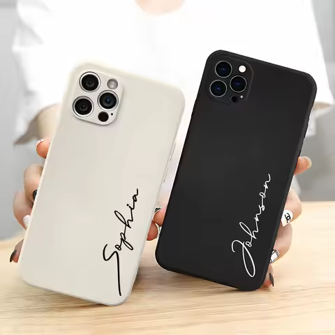 Customized Case For iPhone 17 16 15 14 11 Pro Max 13 12 Mini Air XS XR 7 8 Plus 16e SE 2020 2022 Fon