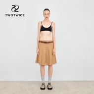 Twotwice - Dilemma Midi Pleated Skirt - กระโปรงอัดจีบทวิส