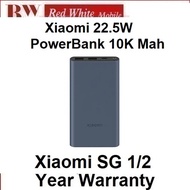22.5W Powerbank 10000 mah-Xiaomi sg 6 mths warranty