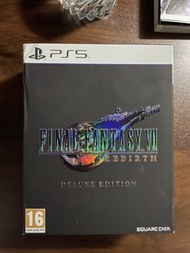 FF7 rebirth 豪華版 英文版 冇碟冇鐵盒