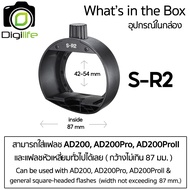 Godox Adapter S-R1 S-R2 Round Head Acessories Adapter ตัวแปลงแฟลชหัวเหลี่ยม เป็นหัวกลมใส่ AK-R1 AK-R