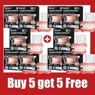 COD Adult Adjustable Full Mouth Dentures Set Portable Simulated Fake Teeth Wholesale Sample Models f