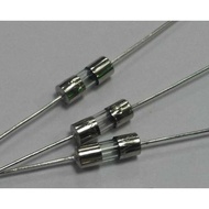 3 * 10 Single Cap Glass Fuse Tube F3A, F5A, F10A Glass Fuse Tube