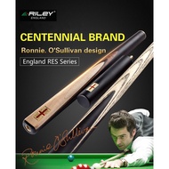 RILEY RES-400 3/4 Snooker Cue handmade Billiard Cue Kit Stick with box and Extension 9.5mm Cue tip