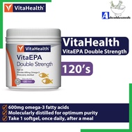 VitaHealth VitaEPA Double Strength Fish Oil 120s EXP05/2026