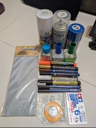 田宮模型噴漆、油漆、麥克筆