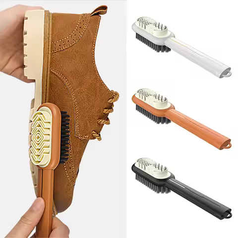 Shoes Stain Eraser Long Handle 2 Sided Boot Cleaner Rubber Eraser Set Shoes Stain Dust Suede Cleanin