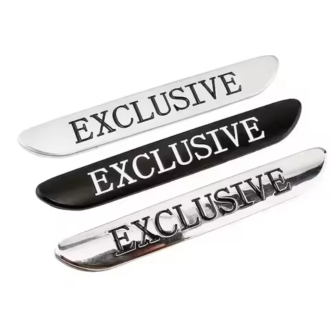 3D Metal EXCLUSIVE Side Fender Stickers Emblem Badge Car Styling Accessories for Mercedes Benz VITO
