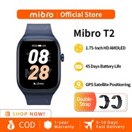 Mibro Watch T2 Mibro Bluetooth calling GPS Sport  Watch Blue