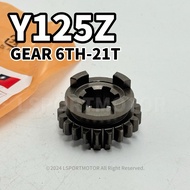 YAMAHA Y125Z GEAR, 6TH-21T 5BU-17261-00 Y 125Z Y125 Z