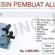 MESIN GROOVING CUTTER MACHINE M 3501 SPLIT SAW/