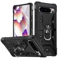 Google Pixel 6 7 8 Pixel6 Pixel7 Pixel8 Pro 6A Case High Quality Hard PC + TPU Shockproof Magnetic R
