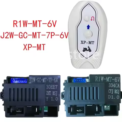 J2W-GC-MT-7P-6V R1W-MT-6V XP-MT Tricycle Children's Electric Battery Car Motherboard Controller Rece