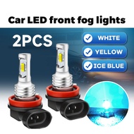 2PCS LED Car Fog Light Car Super Bright H11 H8 LED Fog Light Car Headlight H7 H4 3030 9005