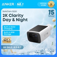 [SIRIM] ANKER eufy Security Camera S220 Solar Solocam CCTV Wireless Outdoor Camera with Battery Nigh